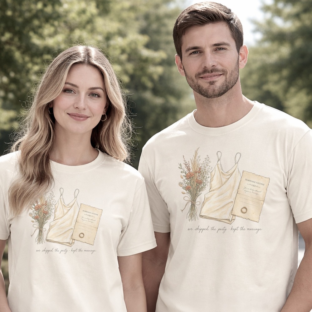 We Skipped the Party Kept the Marriage Elopement Tee